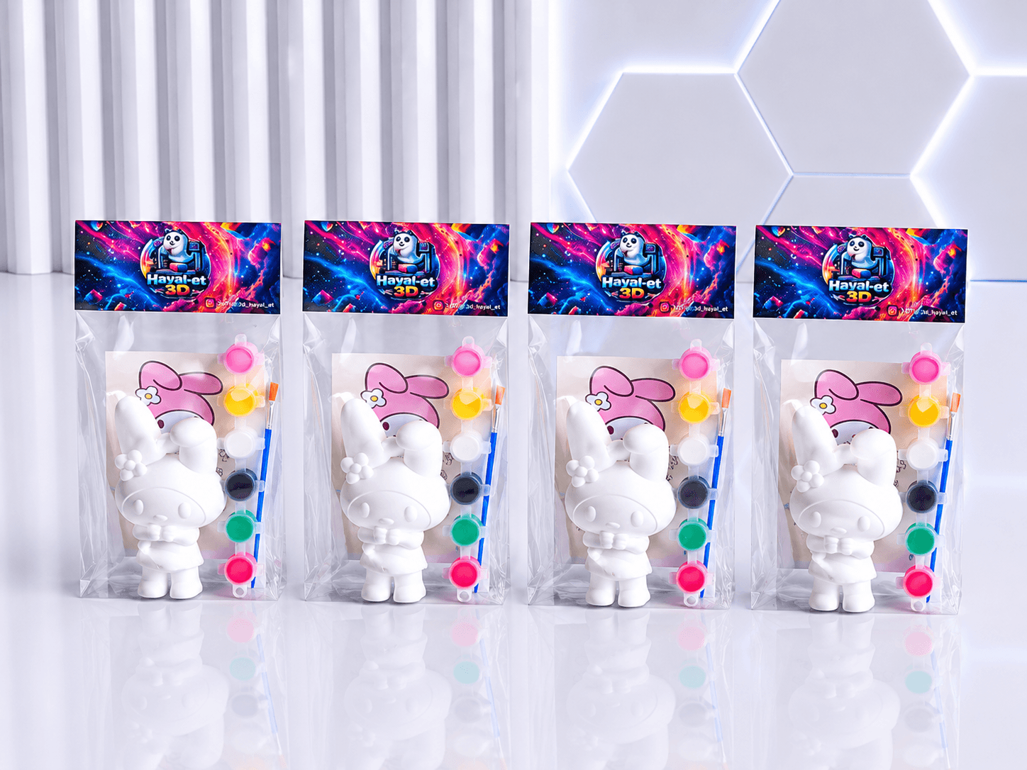 4'lü My Melody Boyama Kiti – Kendin Boya Seti