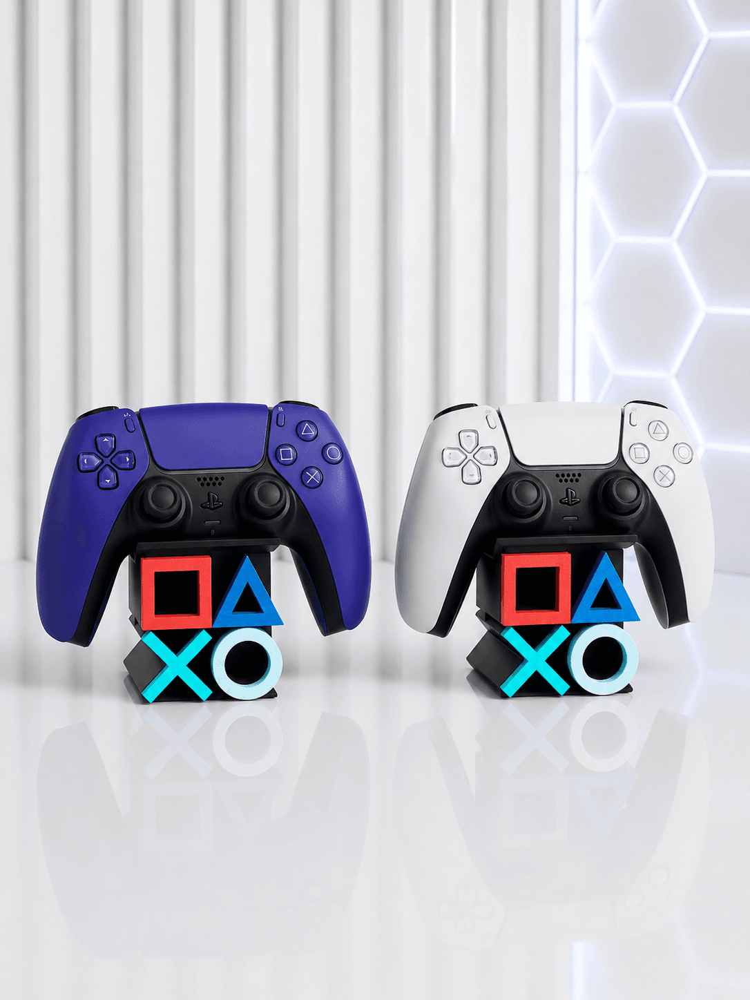 2’li Ps5 İkon Tasarımlı DualSense Standı